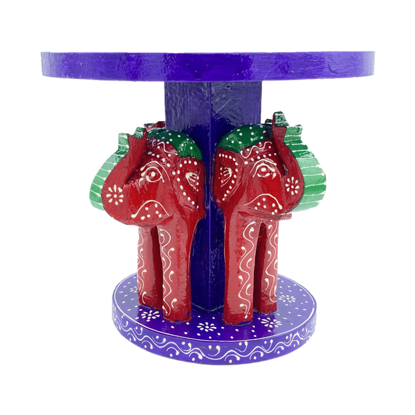 Decorative Elephant Stands - Hand Crafted and Hand Painted