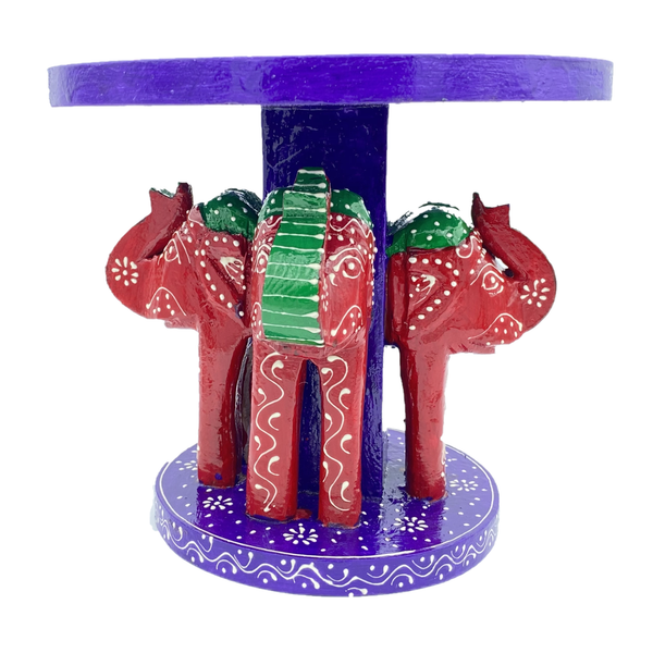 Decorative Elephant Stands - Hand Crafted and Hand Painted