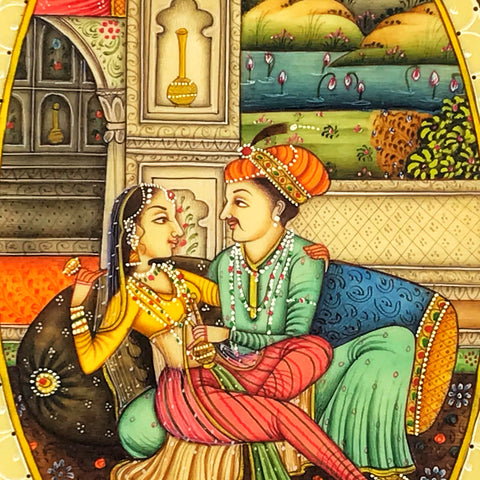 Hand Painted Mughal Period Paintings
