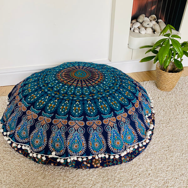 Filled Mandala Floor Cushions