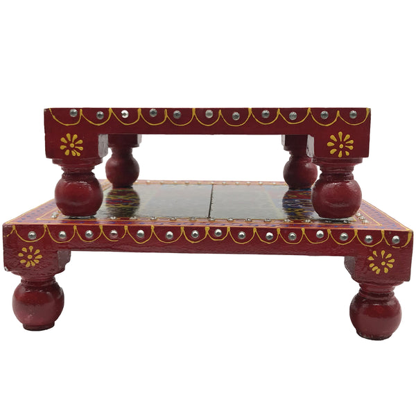 Indian Chowki Tables - Hand Crafted and Hand Painted - SOLD OUT