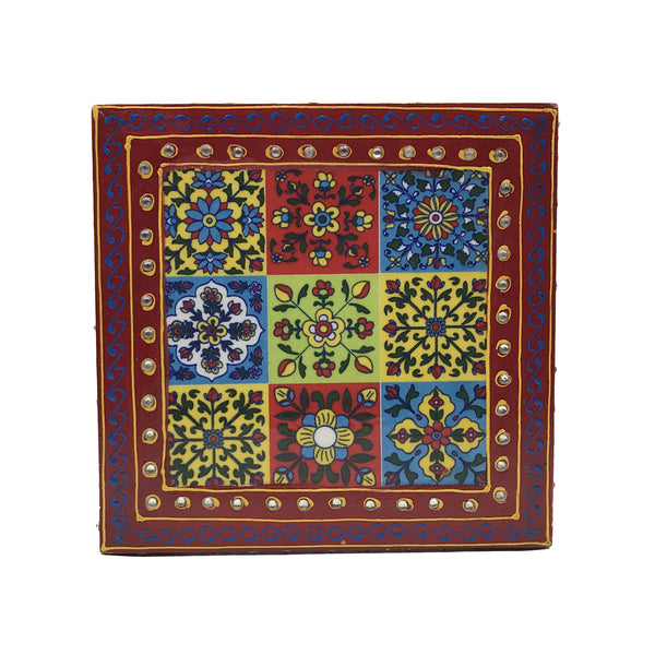 Indian Chowki Tables - Hand Crafted and Hand Painted - SOLD OUT