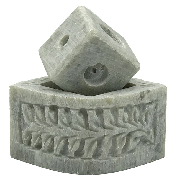 Candle/Incense Holder - Natural