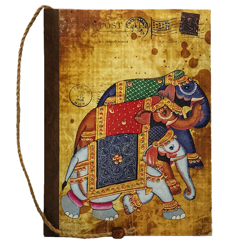 Hand Made Notebooks - Elephants