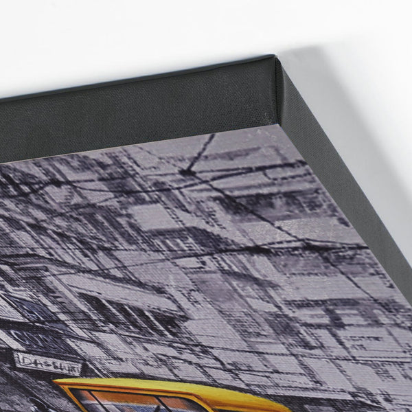 Printed Wall Art on Canvas - Auto Rickshaw