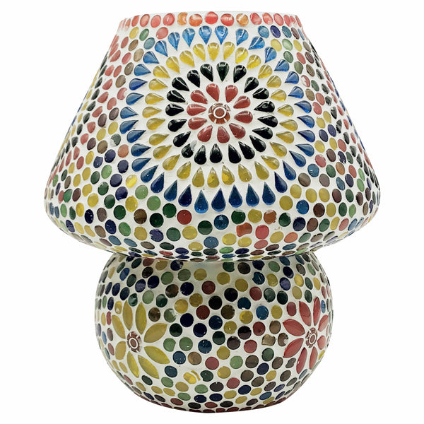 Mosaic Glass Table Lamp - Hand Crafted