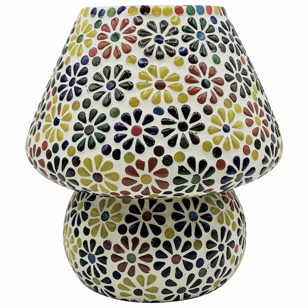 Mosaic Glass Table Lamp - Hand Crafted