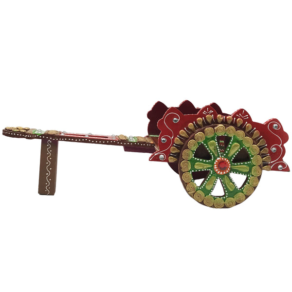 Decorative Wine Holder - Hand Crafted and Hand Painted