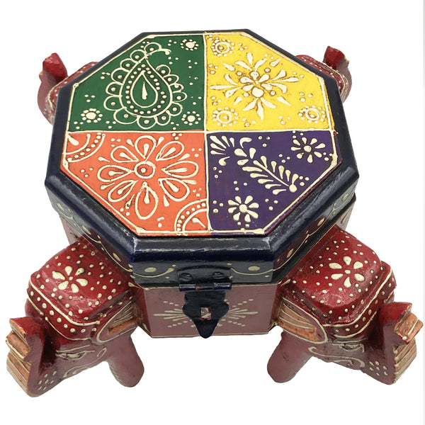 Decorative Fruit Box - Hand Crafted and Hand Painted
