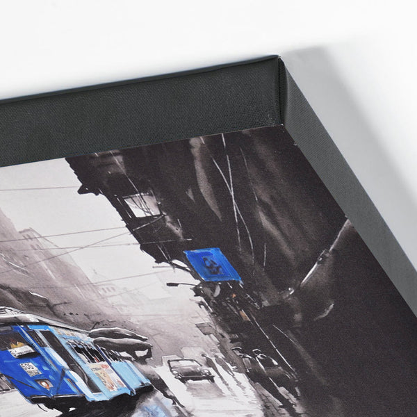 Printed Wall Art on Canvas - Train