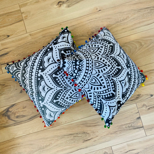 Pair of Mandala Cushion Covers - £9.99