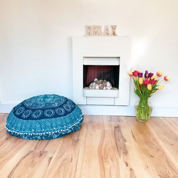 Filled Mandala Floor Cushions