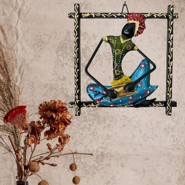 Exquisite Metal Wall Art - Indian Musicians - £14.99